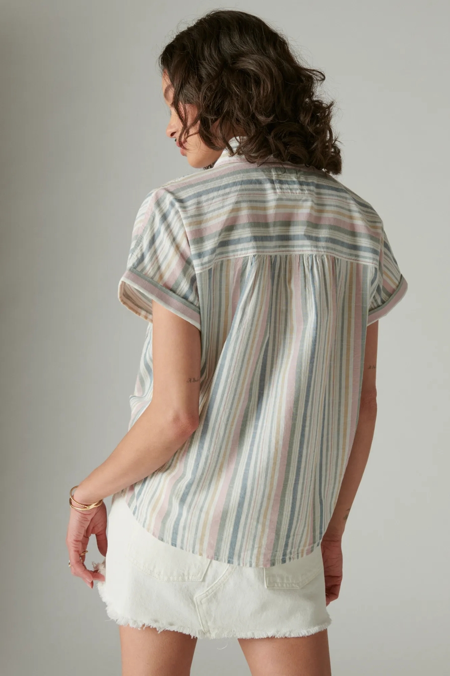 RELAXED STRIPED SHIRT, image 2