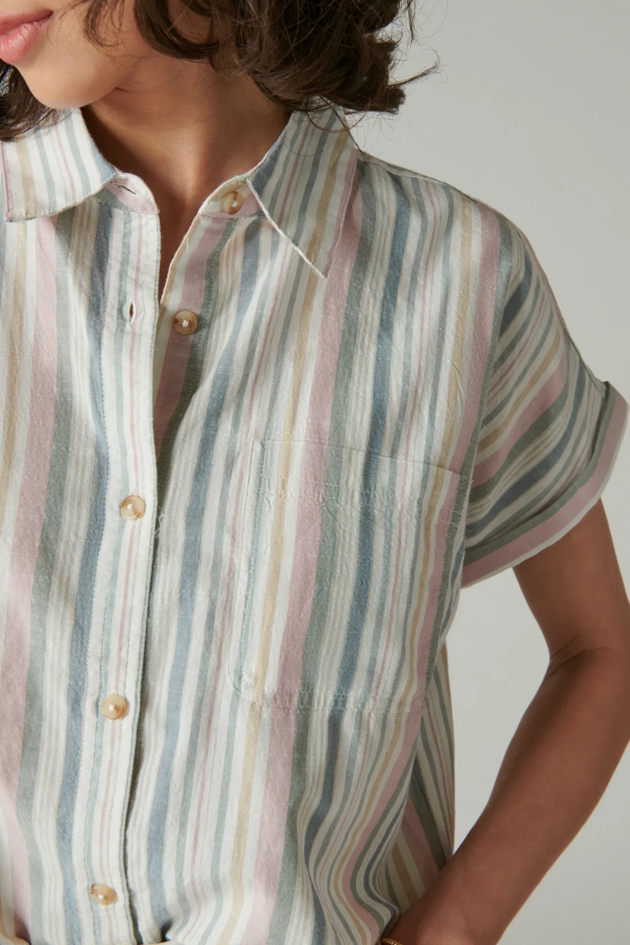 RELAXED STRIPED SHIRT, image 3