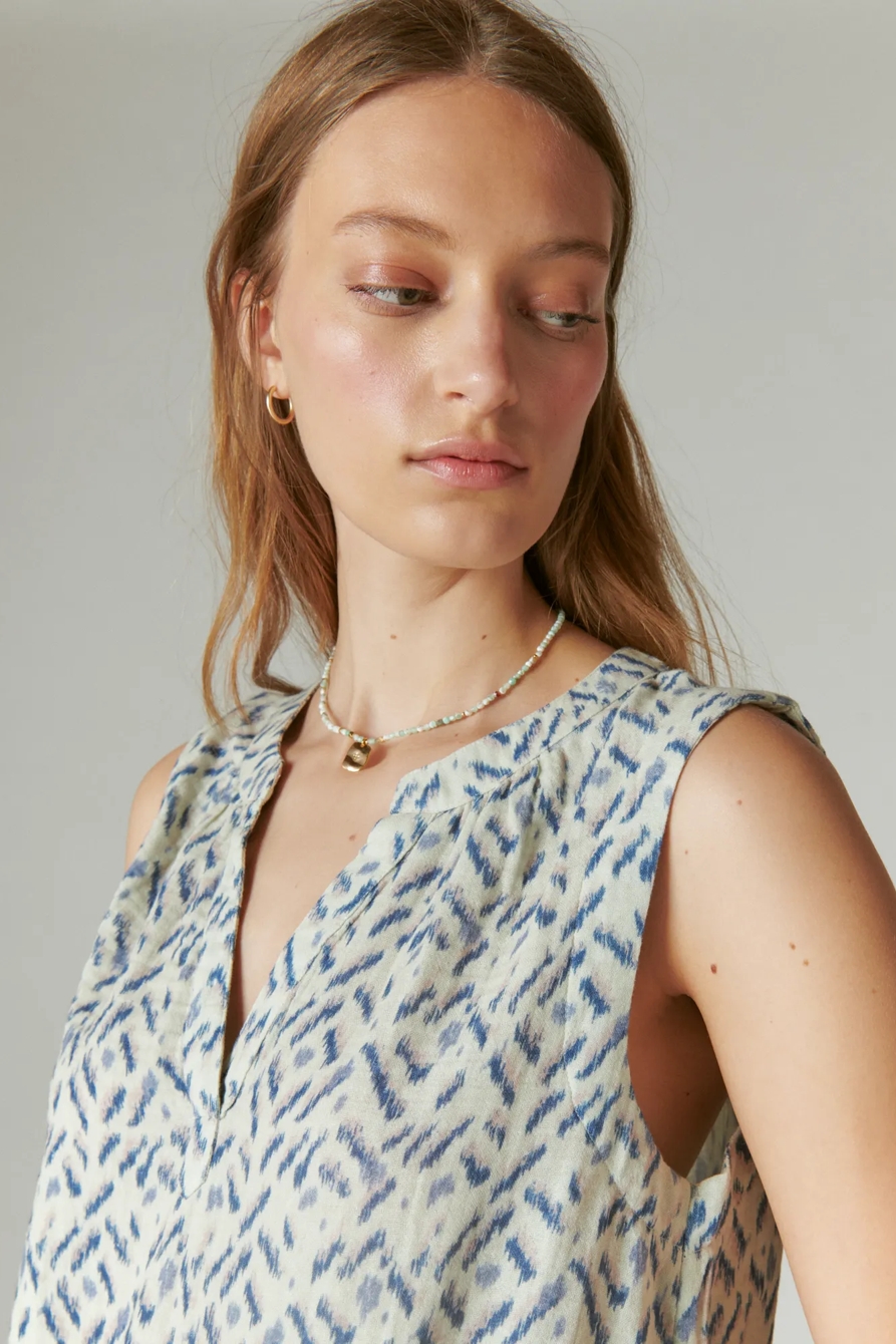 SLEEVELESS POPOVER SHIRT, image 4
