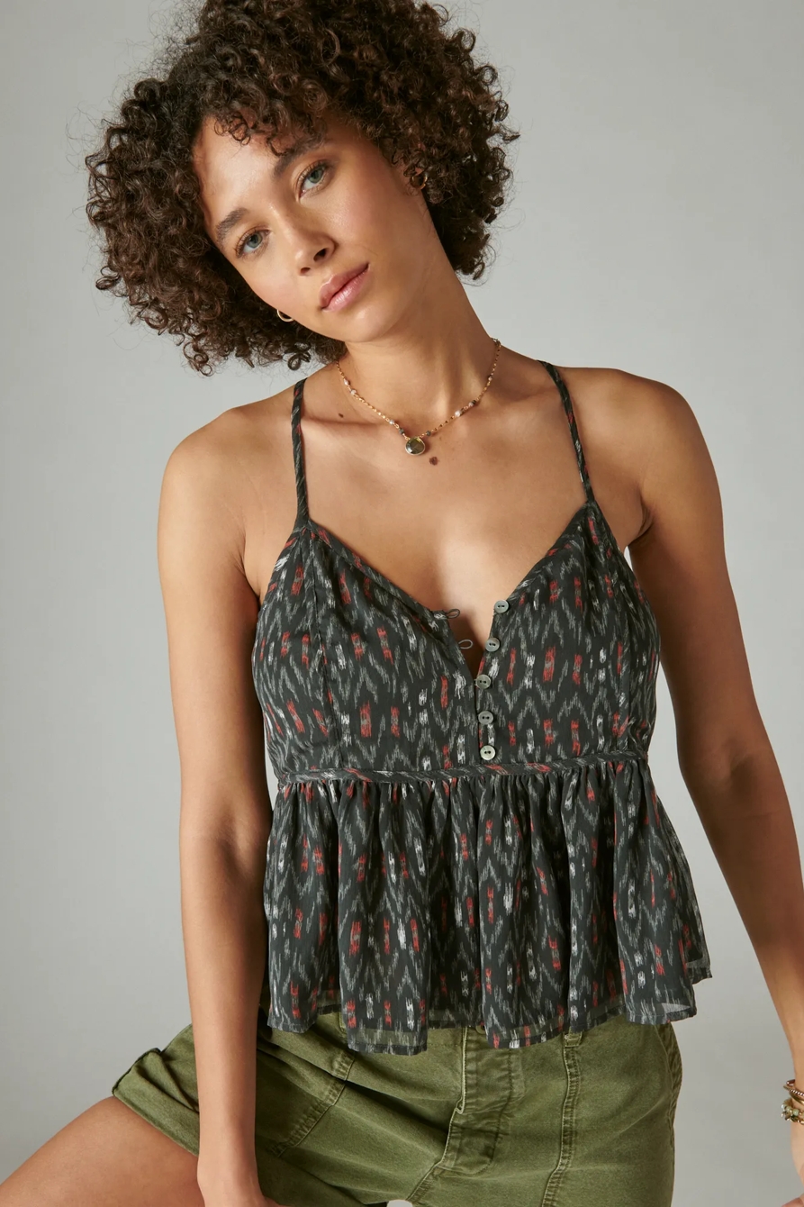 PRINTED RACERBACK TANK, image 1