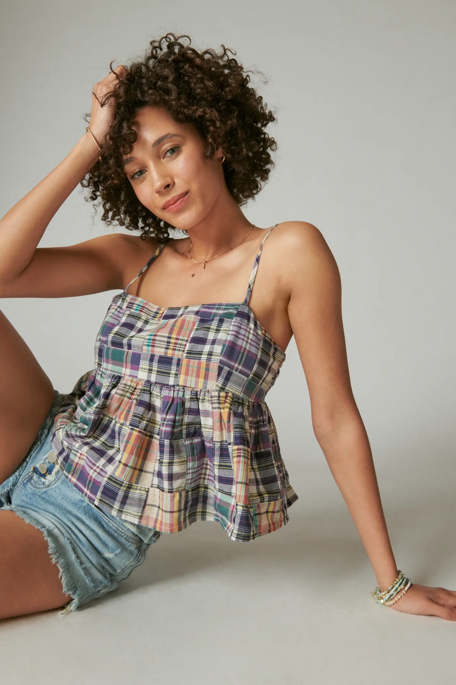 HERITAGE PATCHWORK CAMI, image 1