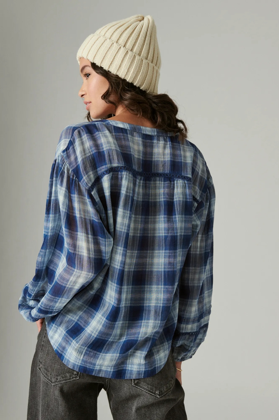 RELAXED BUTTON THROUGH BLOUSE, image 4