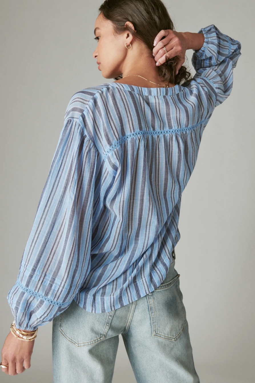RELAXED BUTTON THROUGH BLOUSE, image 3