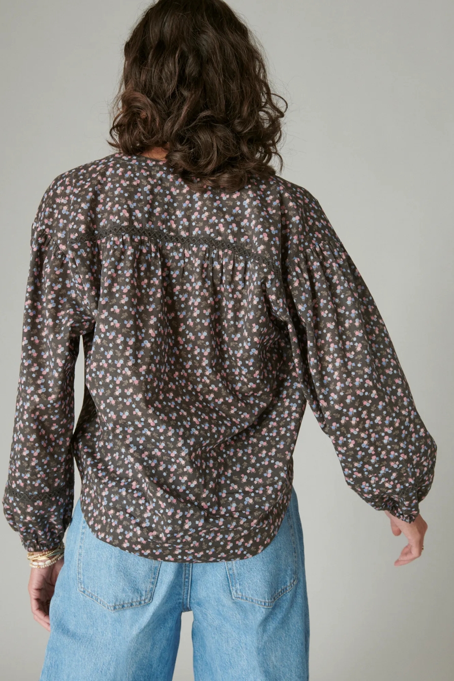 RELAXED BUTTON THROUGH BLOUSE, image 3