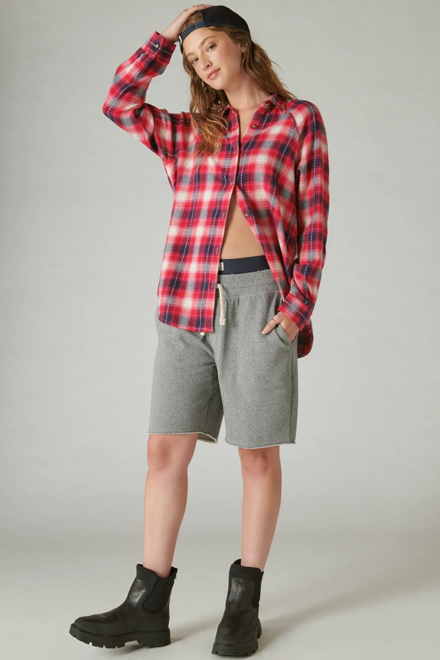 OVERSIZED PLAID TUNIC, image 4