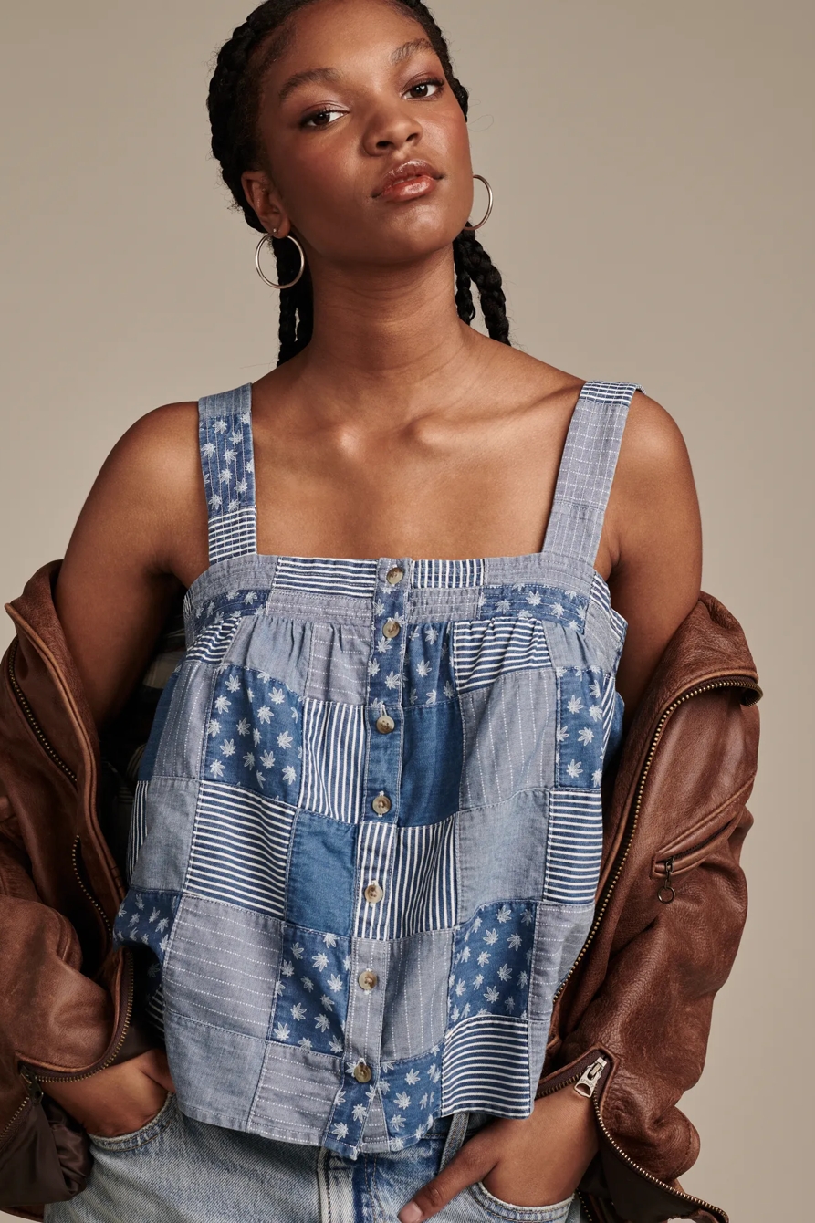 HIGHEST QUALITY PATCHWORK TANK, image 2