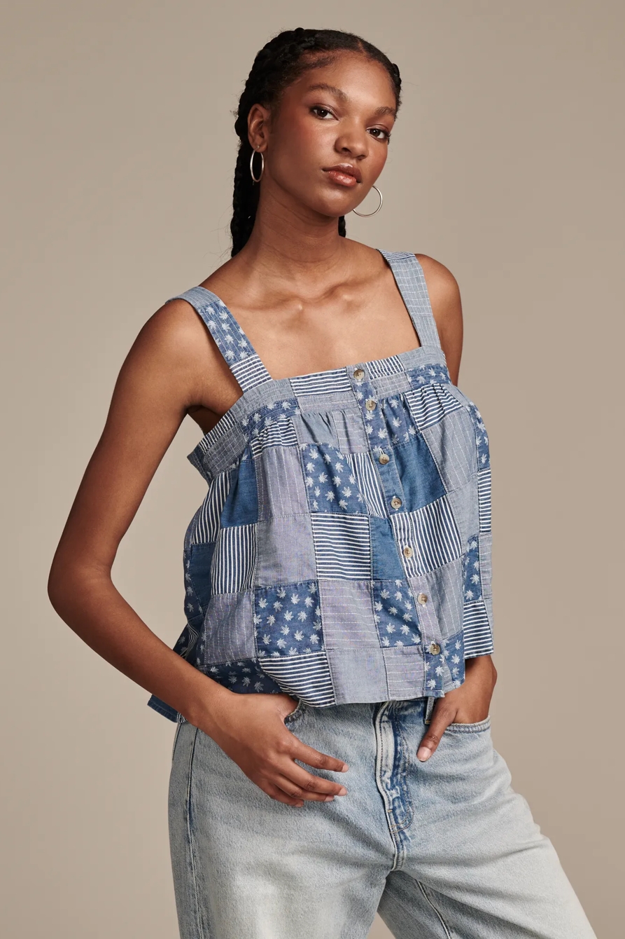 HIGHEST QUALITY PATCHWORK TANK, image 3