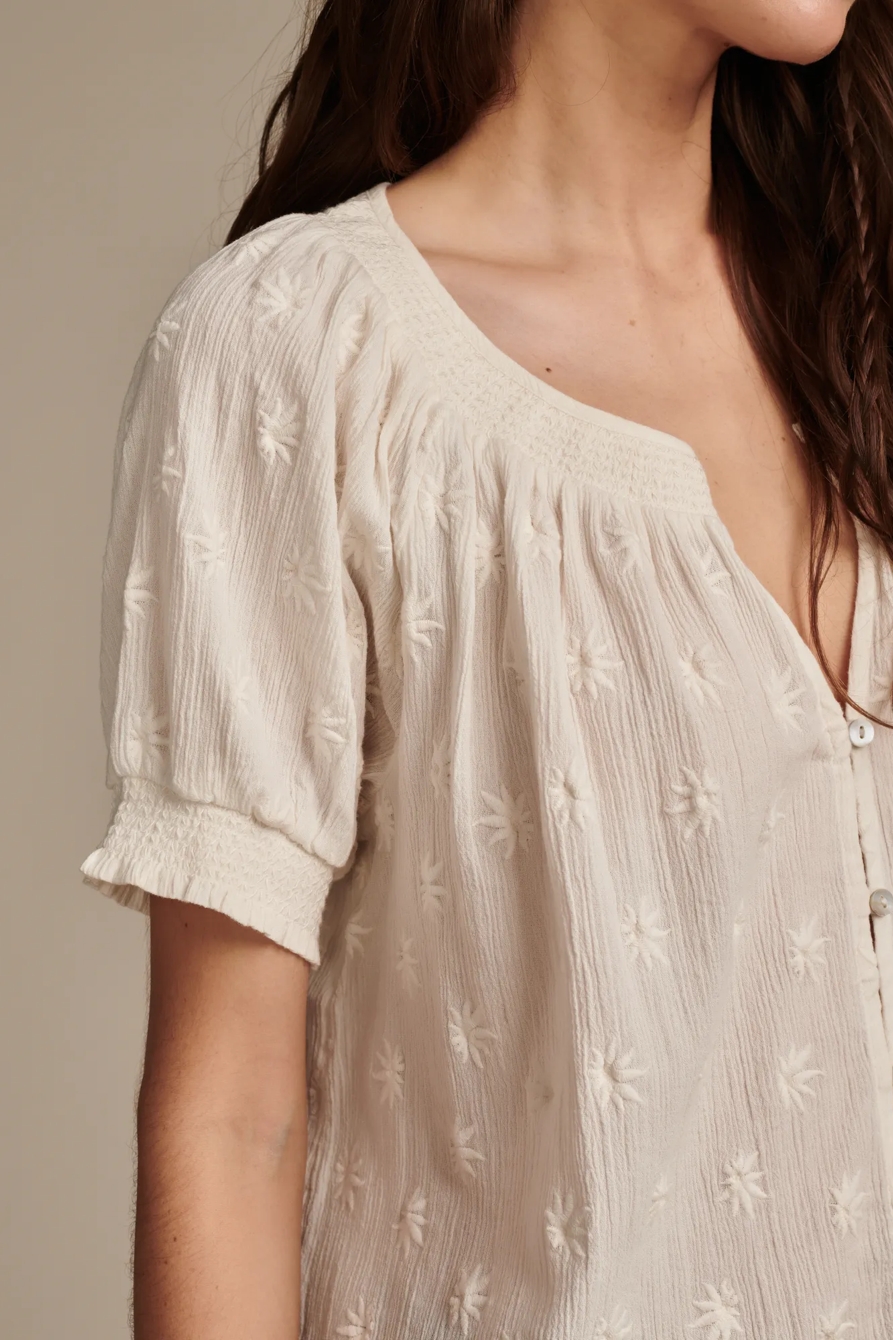 HIGHEST QUALITY SMOCKED EMBROIDERY BLOUSE, image 4