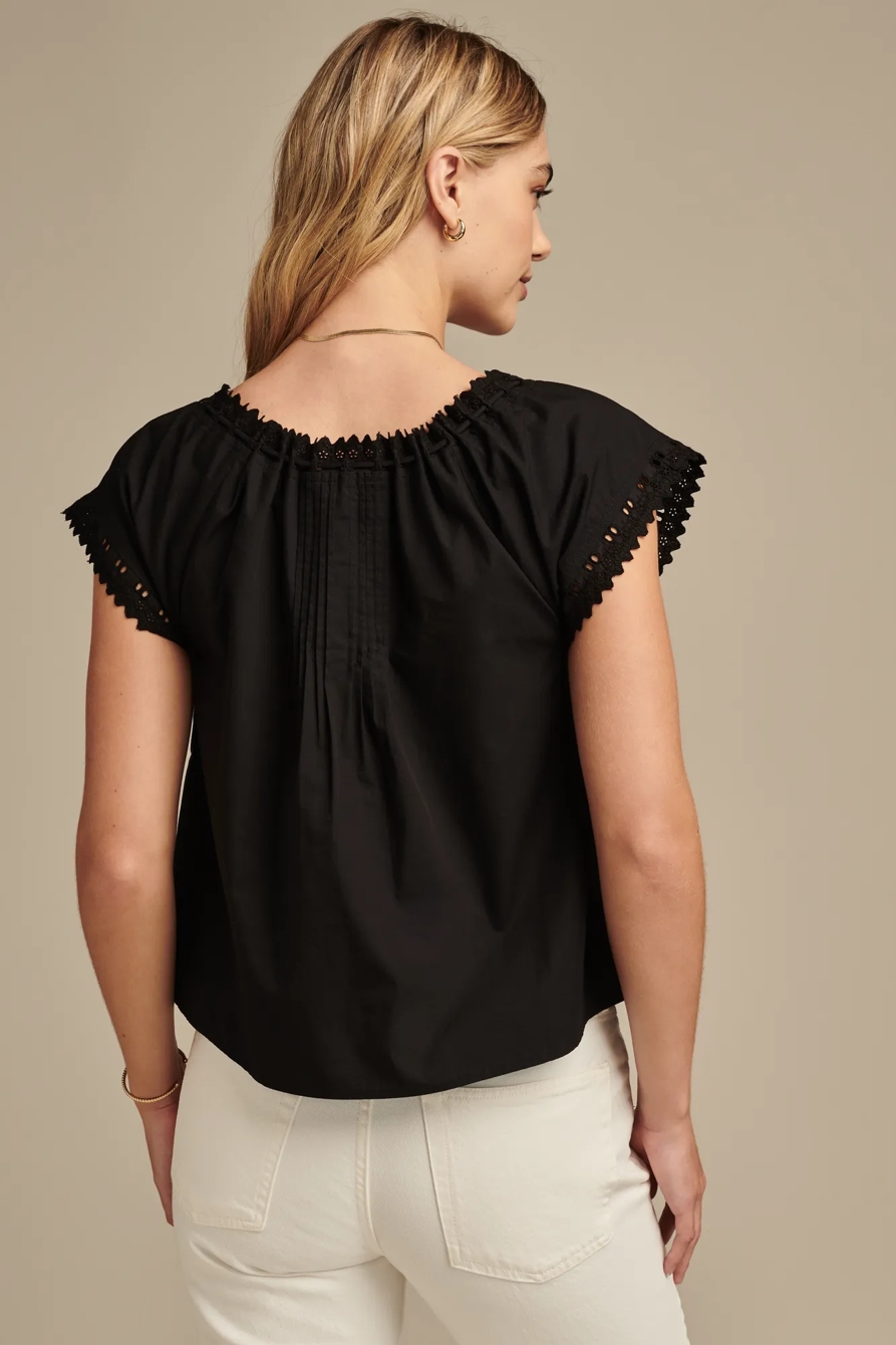 PINTUCK EYELET BLOUSE, image 4