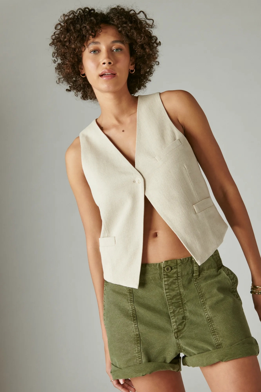 LINEN VEST, image 3