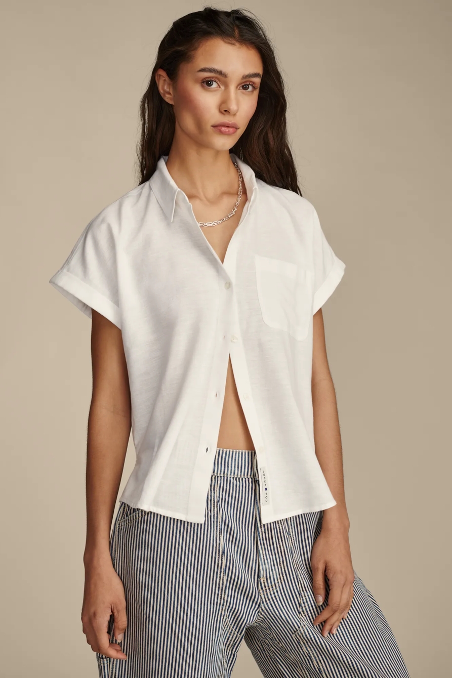 LINEN SHORT SLEEVE SHIRT, image 2