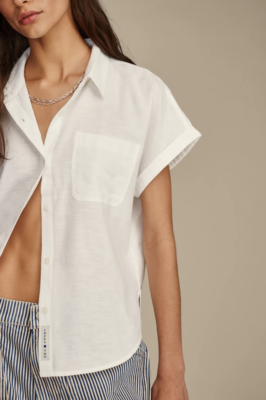 LINEN SHORT SLEEVE SHIRT, image 4