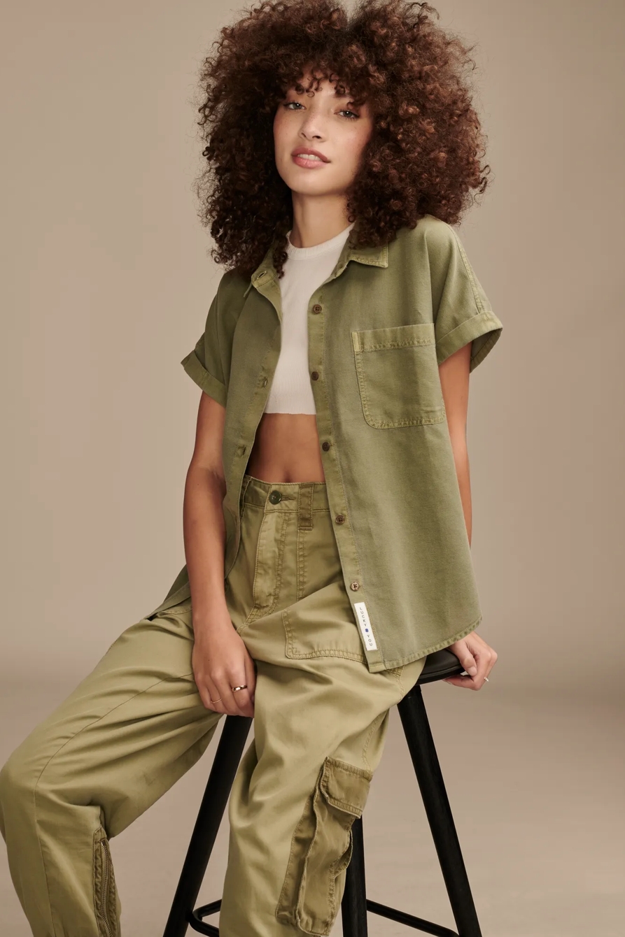 LINEN SHORT SLEEVE SHIRT, image 2