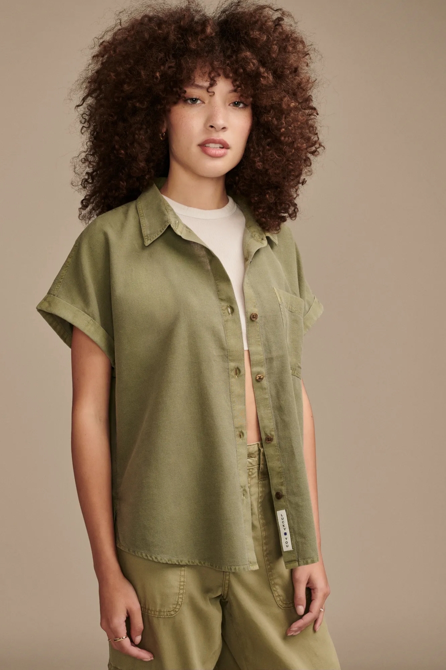 LINEN SHORT SLEEVE SHIRT, image 4