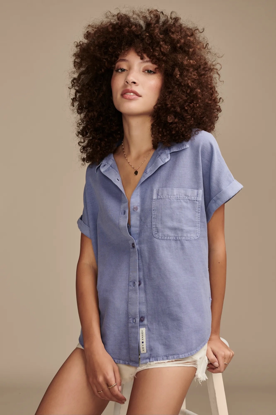 LINEN SHORT SLEEVE SHIRT, image 2