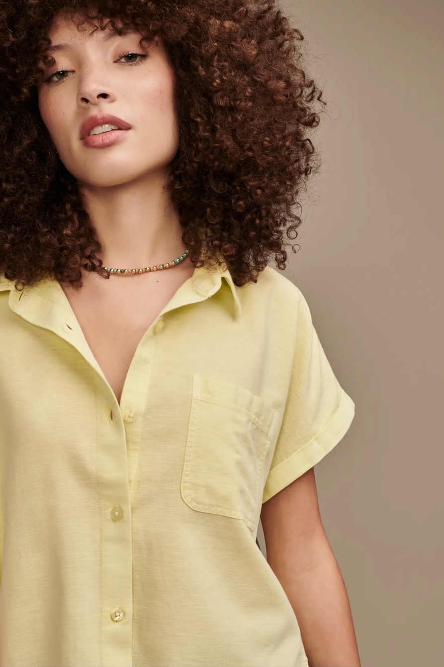 LINEN SHORT SLEEVE SHIRT, image 2