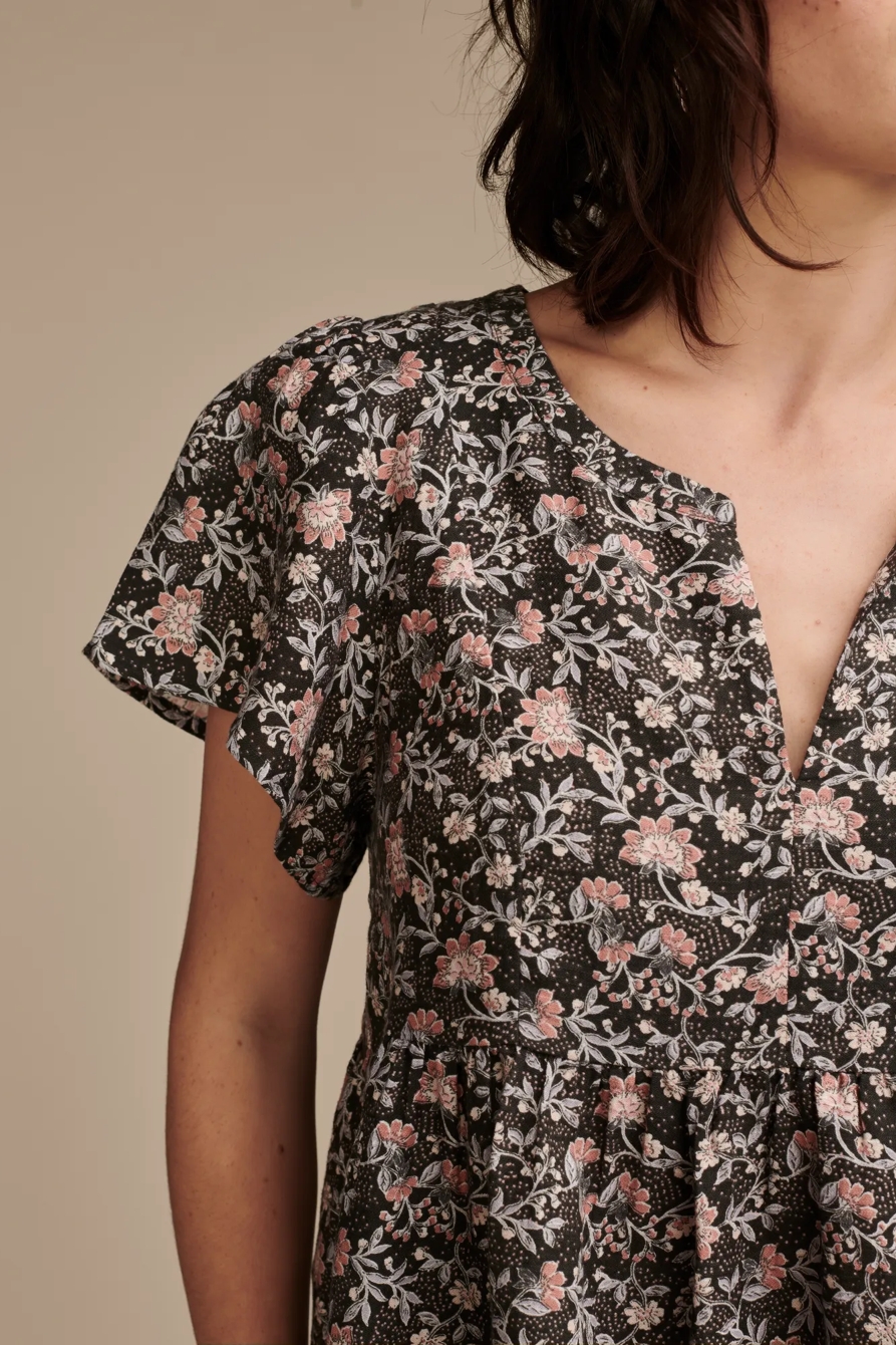 SHORT SLEEVE PEASANT BLOUSE, image 3