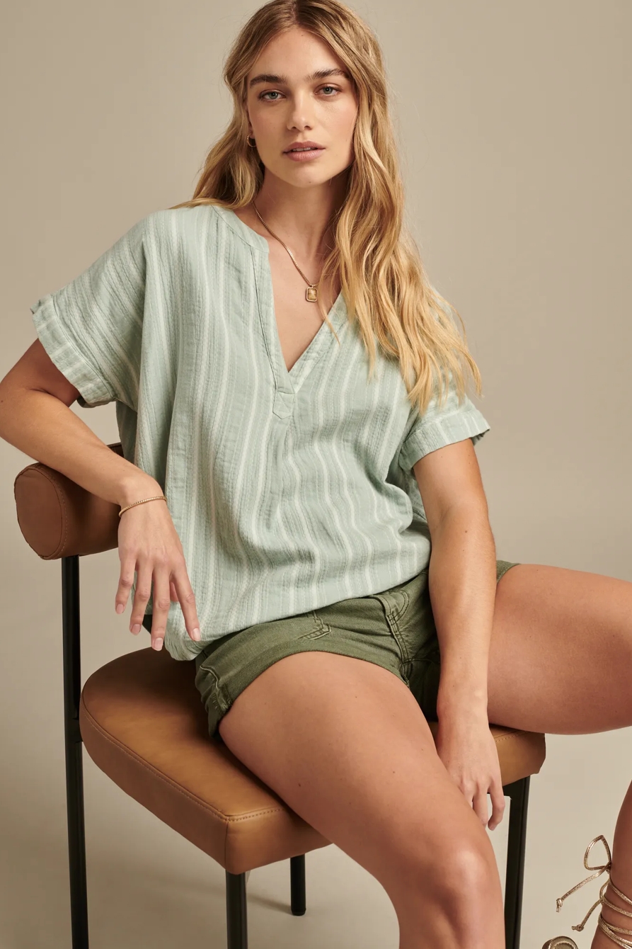 SOLID CAMP SHIRT POPOVER, image 1
