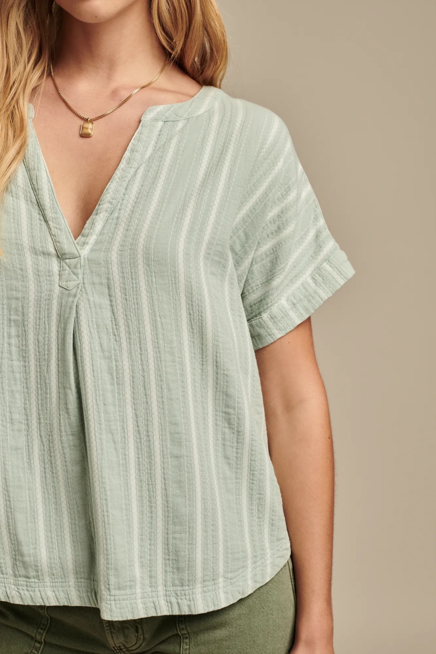 SOLID CAMP SHIRT POPOVER, image 4
