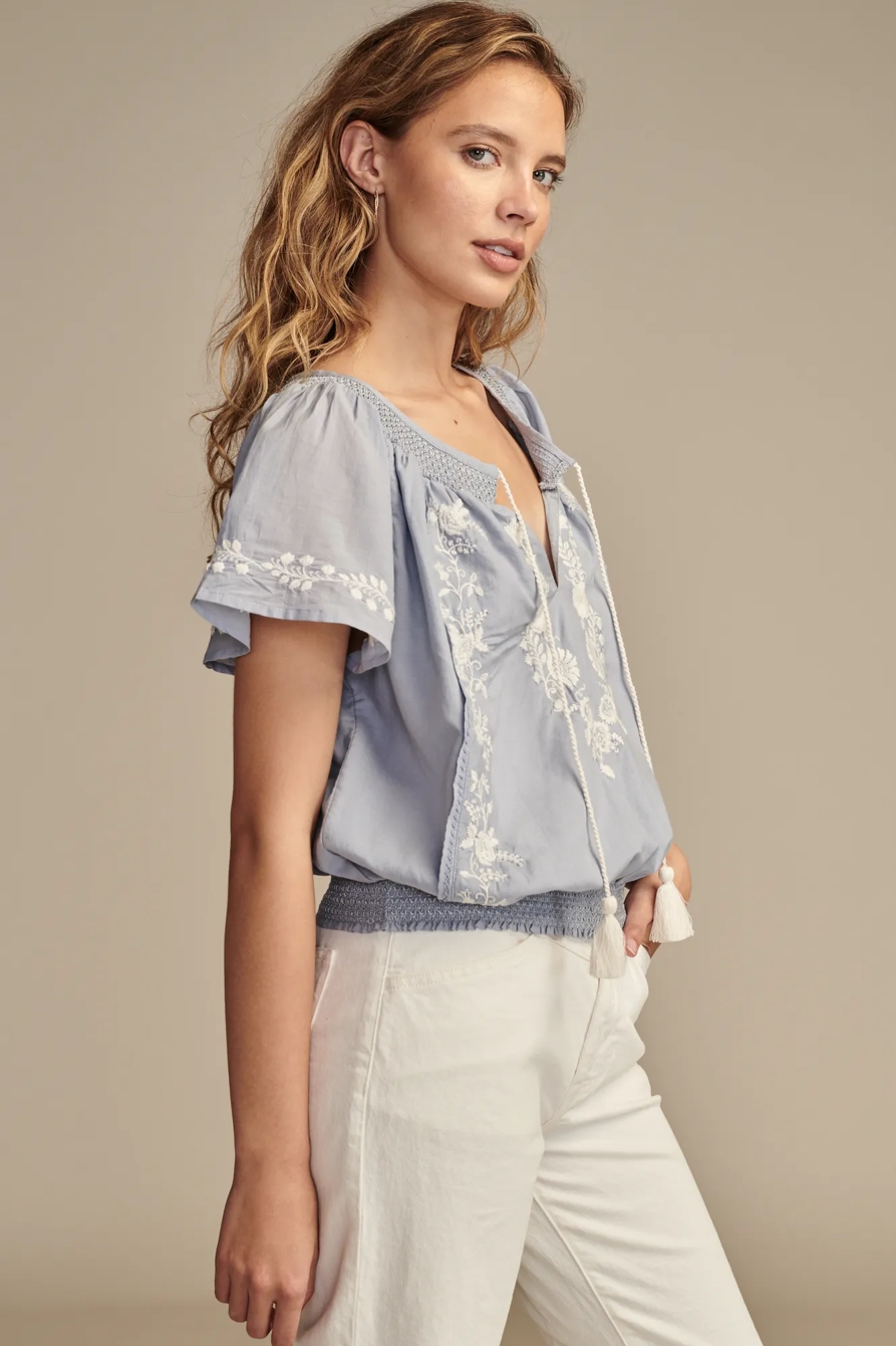 FLUTTER SLEEVE TOP, image 3