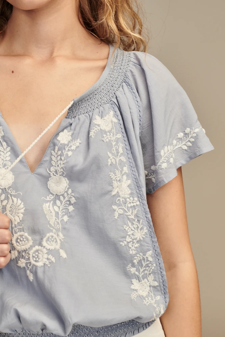 FLUTTER SLEEVE TOP, image 4