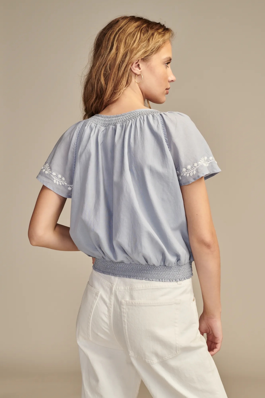FLUTTER SLEEVE TOP, image 5