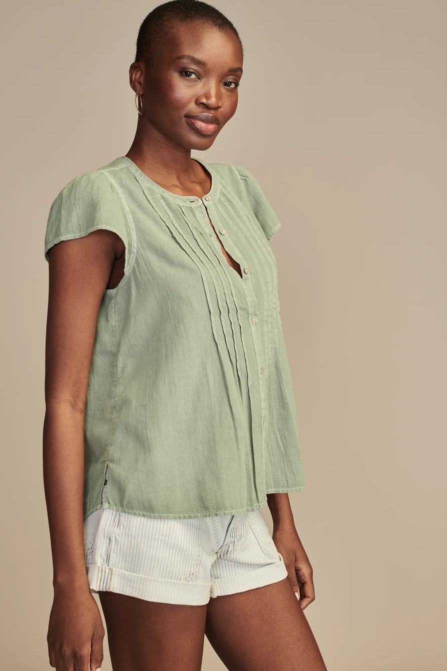 PINTUCK PLEASANT BLOUSE, image 4
