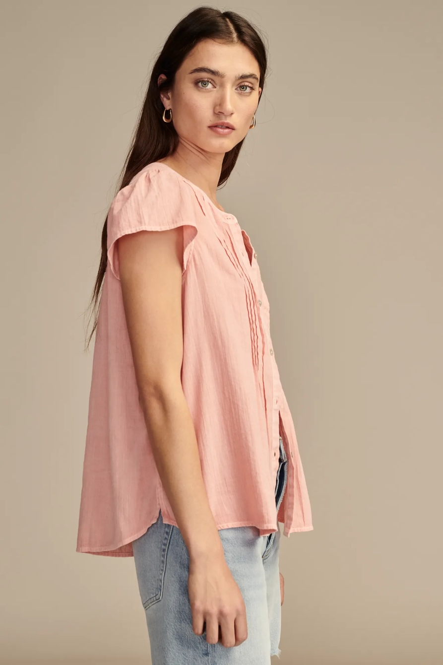 PINTUCK PLEASANT BLOUSE, image 3