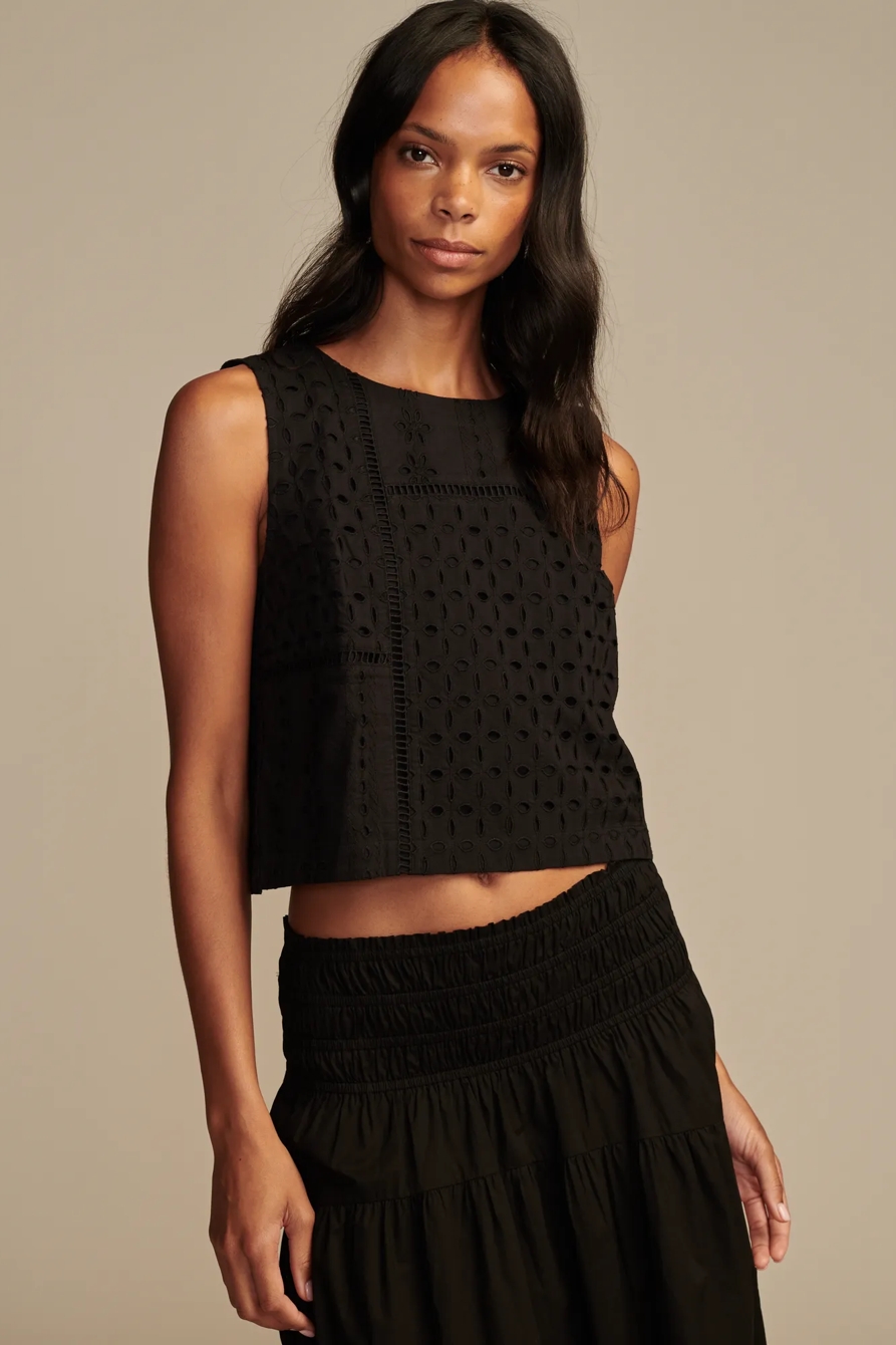 EYELET SHELL TOP, image 2