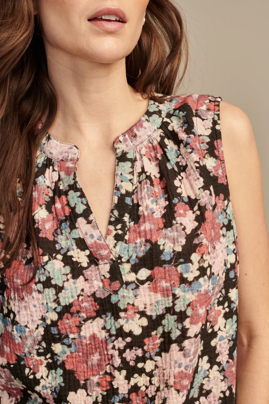 SLEEVELESS POPOVER SHIRT, image 2