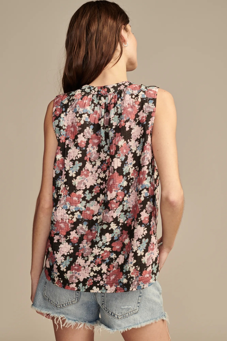 SLEEVELESS POPOVER SHIRT, image 4
