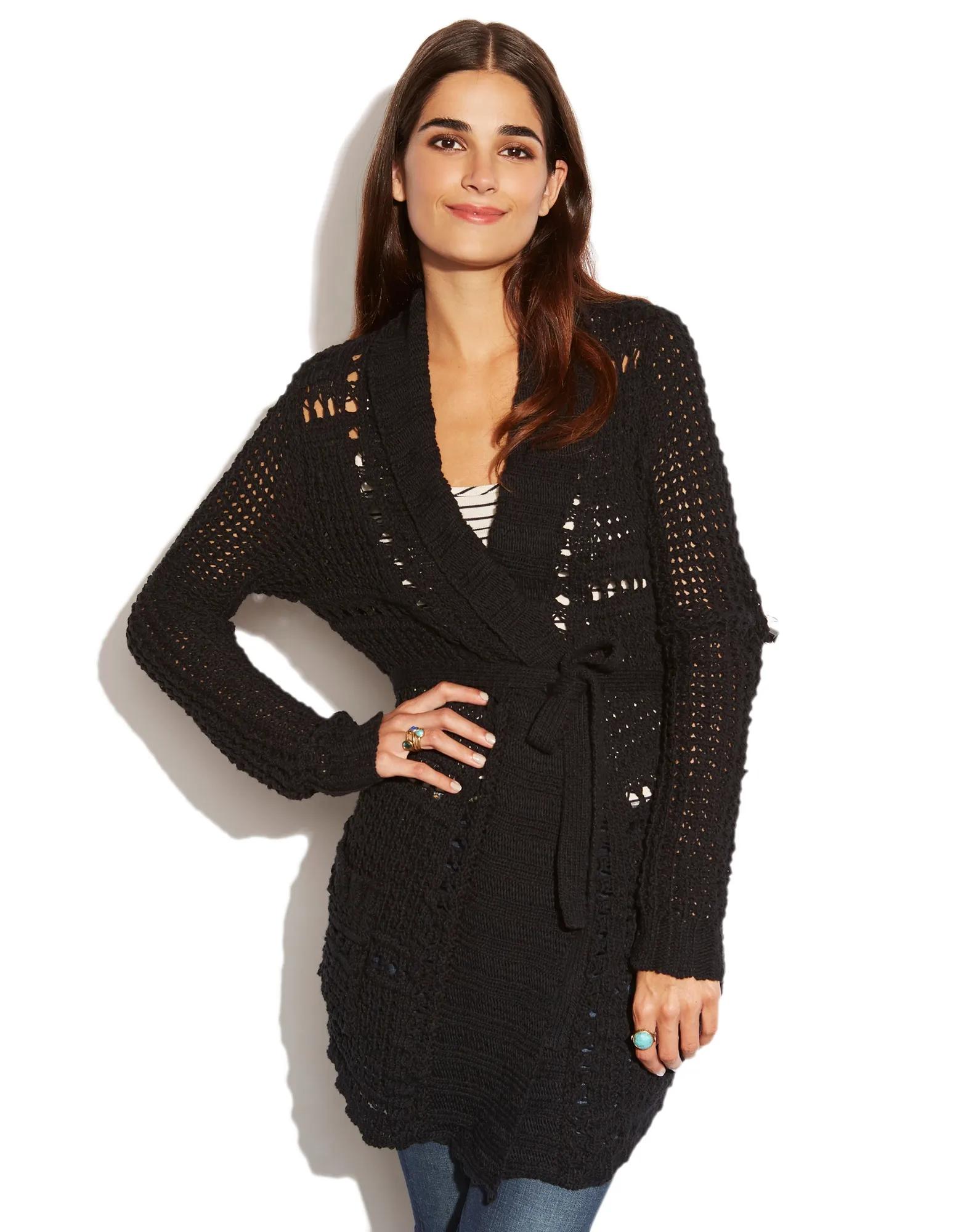 SHAWL COLLAR CARDIGAN, image 3