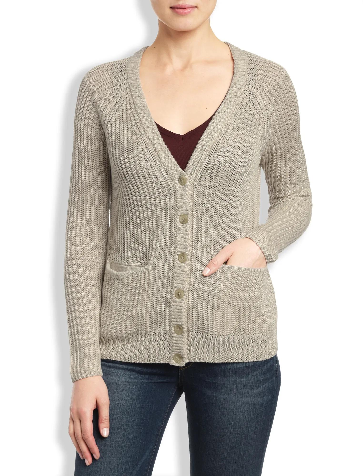 LINEN CARDIGAN, image 3