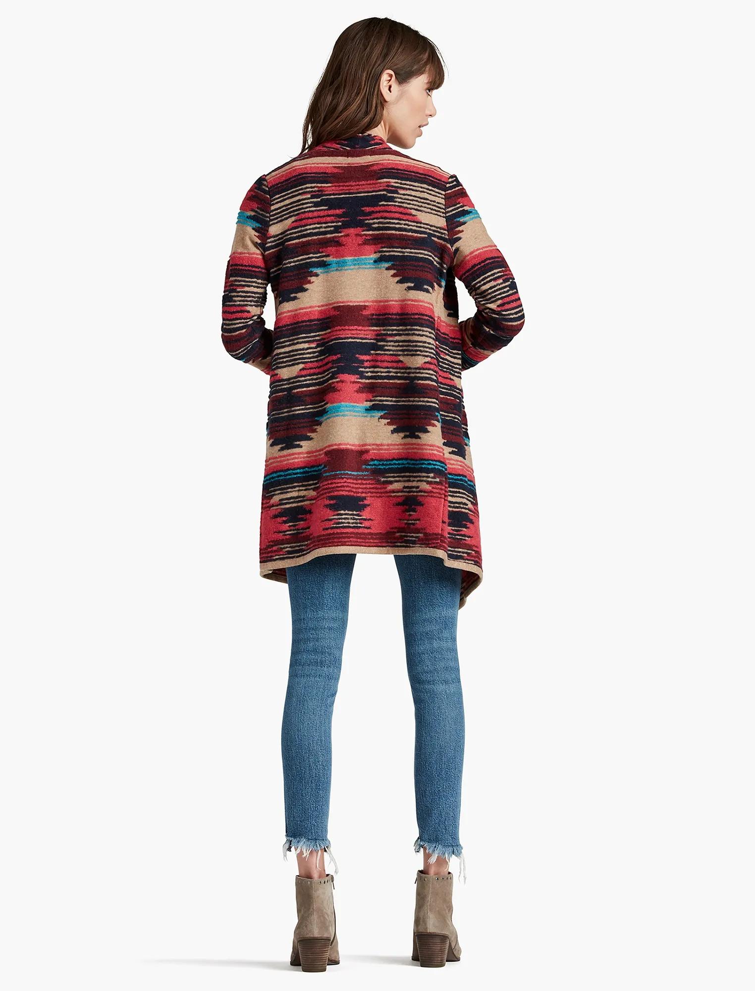 AZTEC DRAPE CARDIGAN, image 3