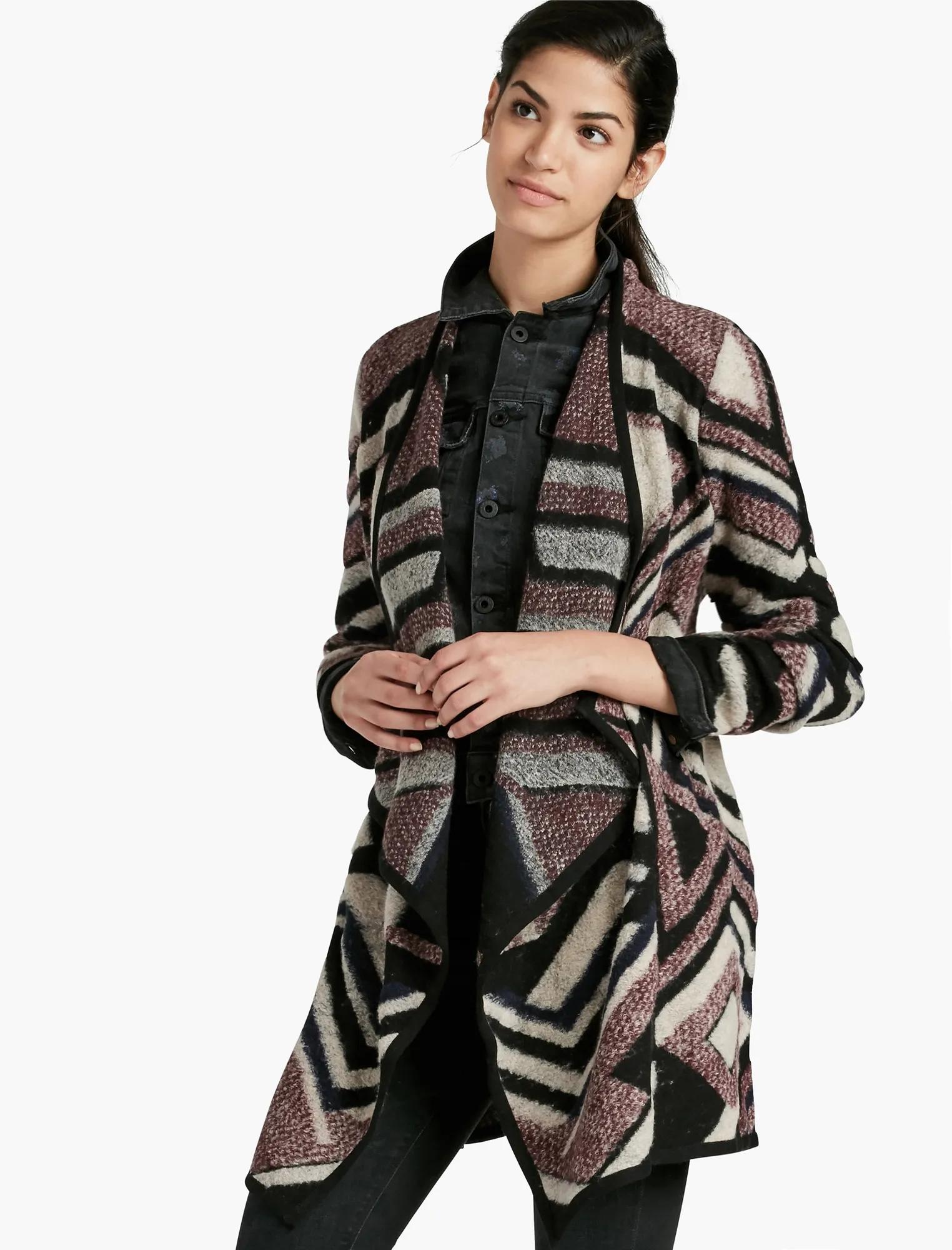 INTARSIA CARDIGAN, image 1