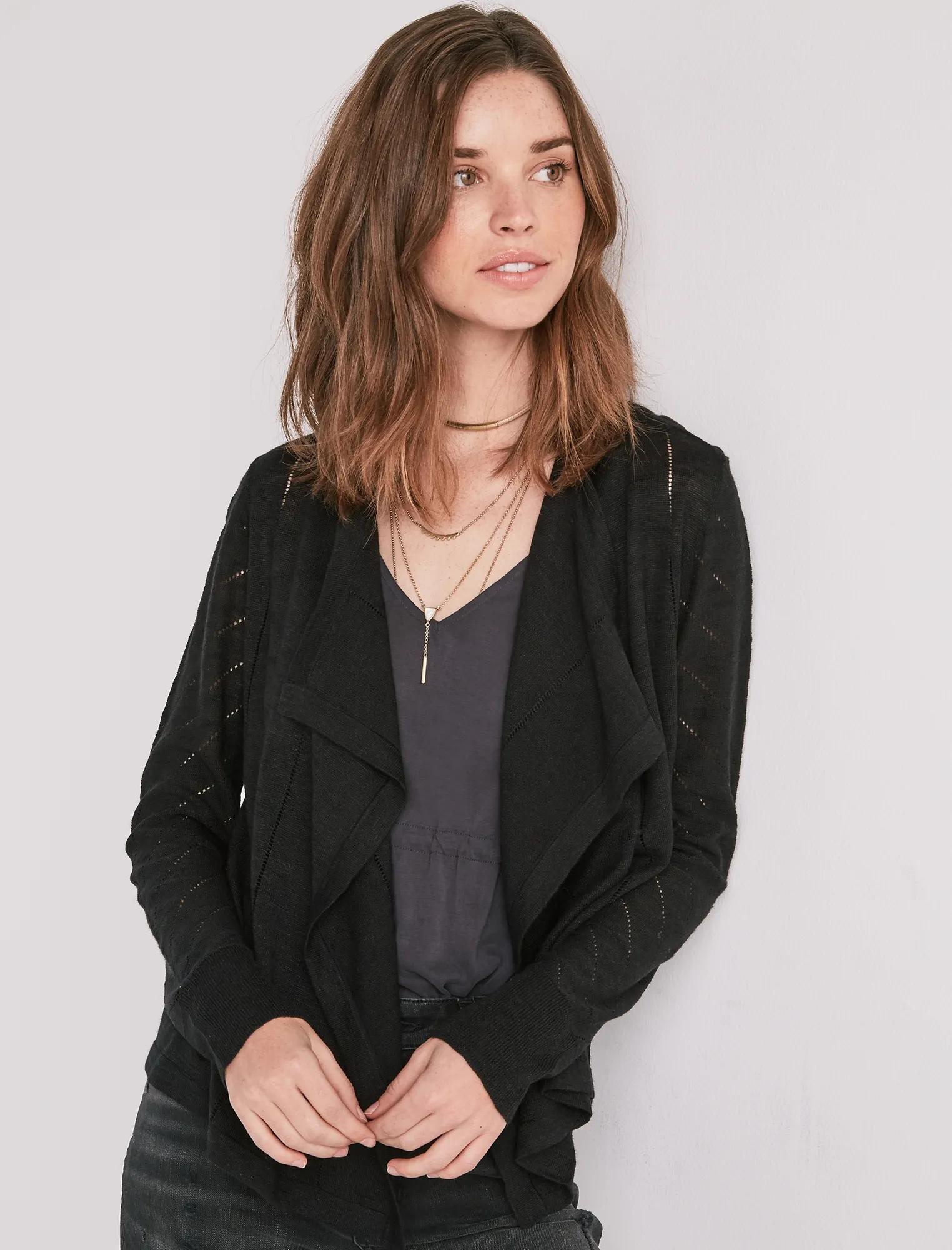 LIGHTWEIGHT CARDIGAN SWEATER, image 1