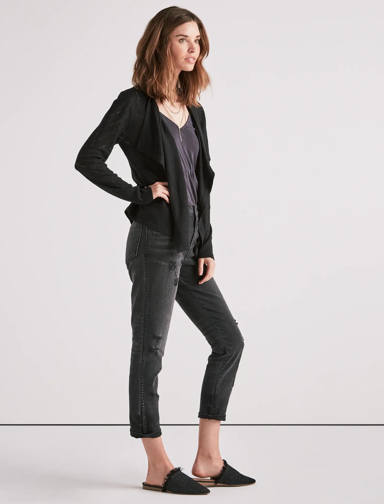 LIGHTWEIGHT CARDIGAN SWEATER, image 2