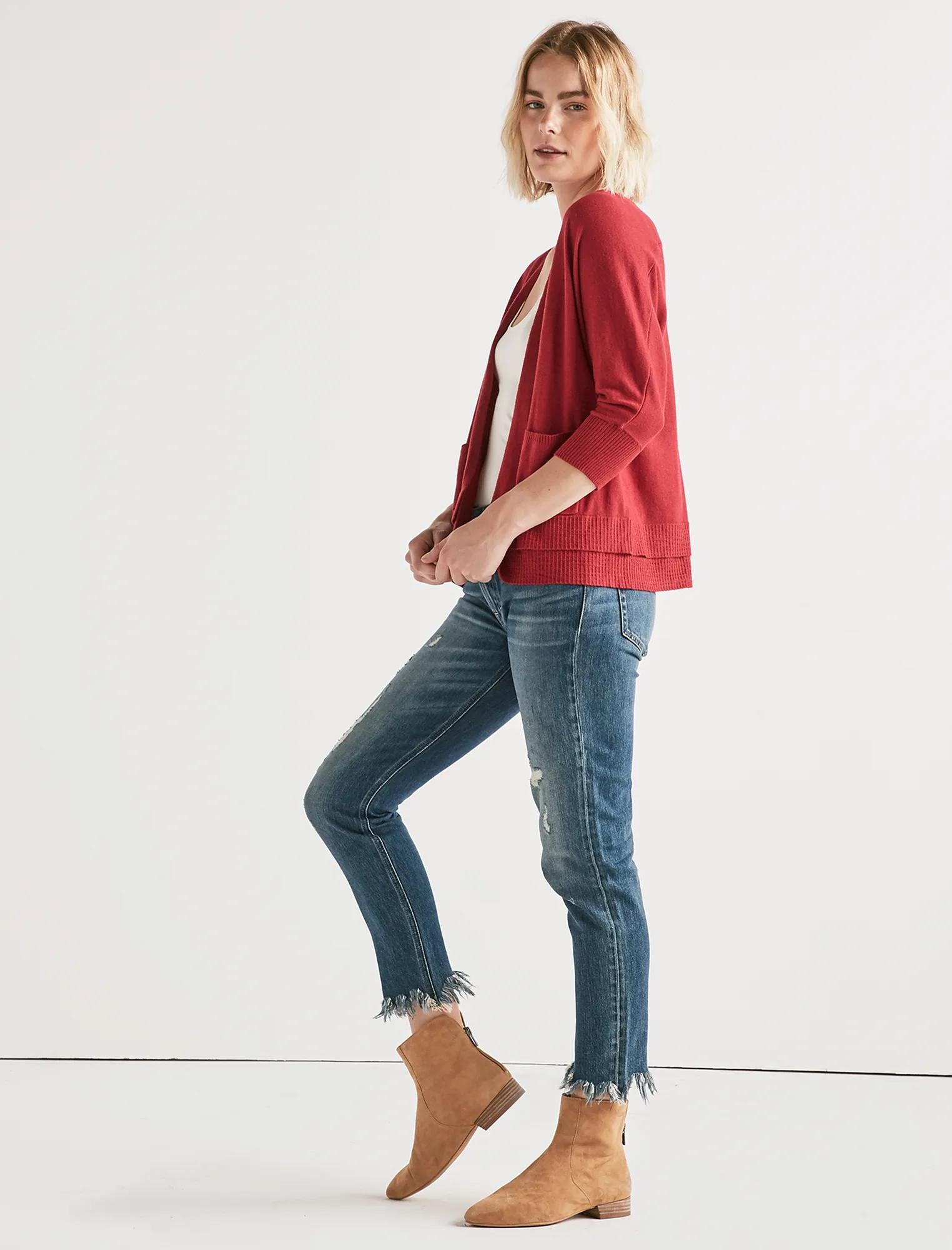 SHORT SLEEVE CARDIGAN, image 2