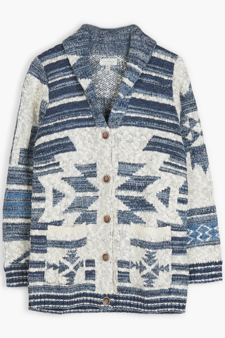 JACQUARD CARDIGAN, image 1