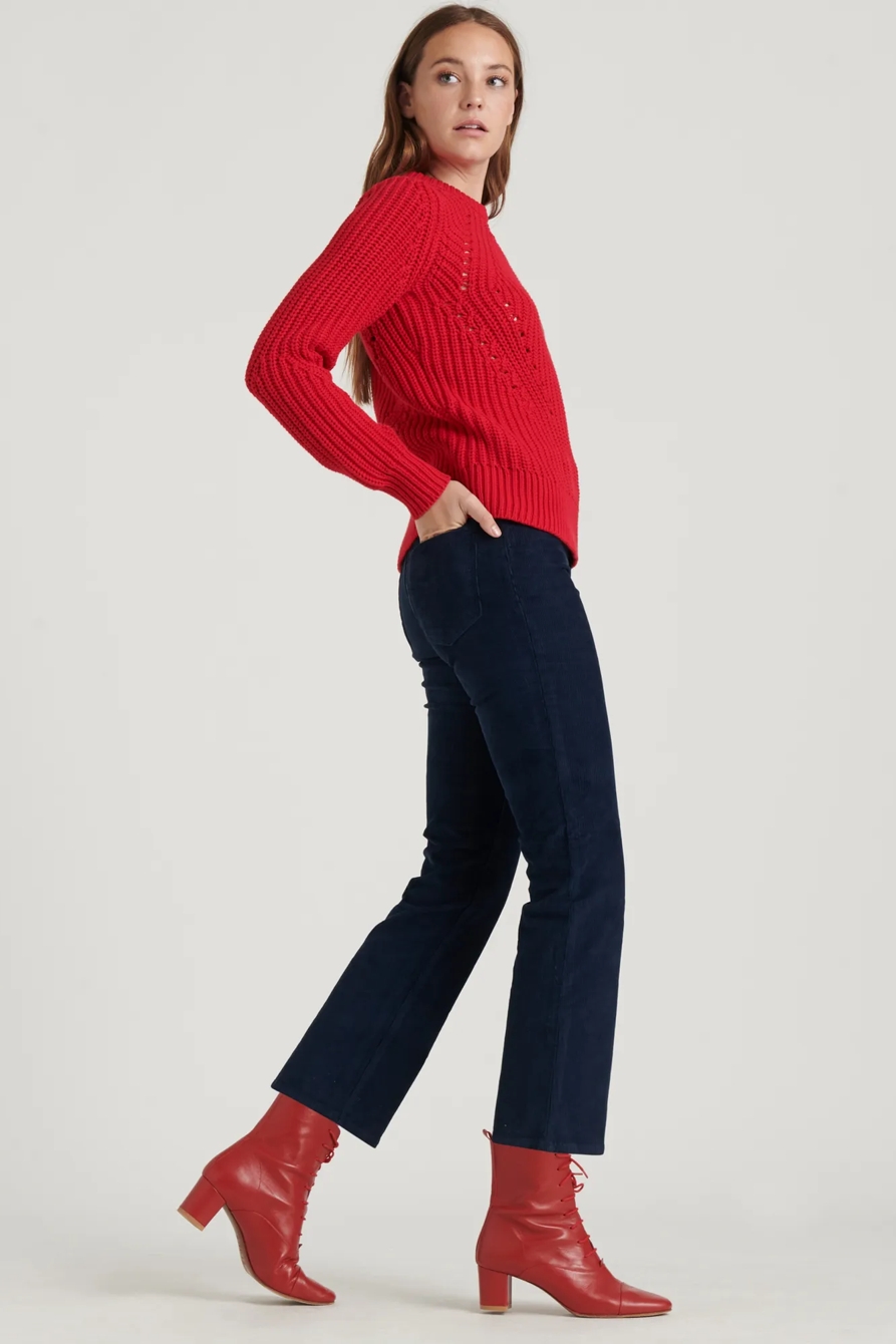 CREW NECK LONG SLEEVE SWEATER, image 3