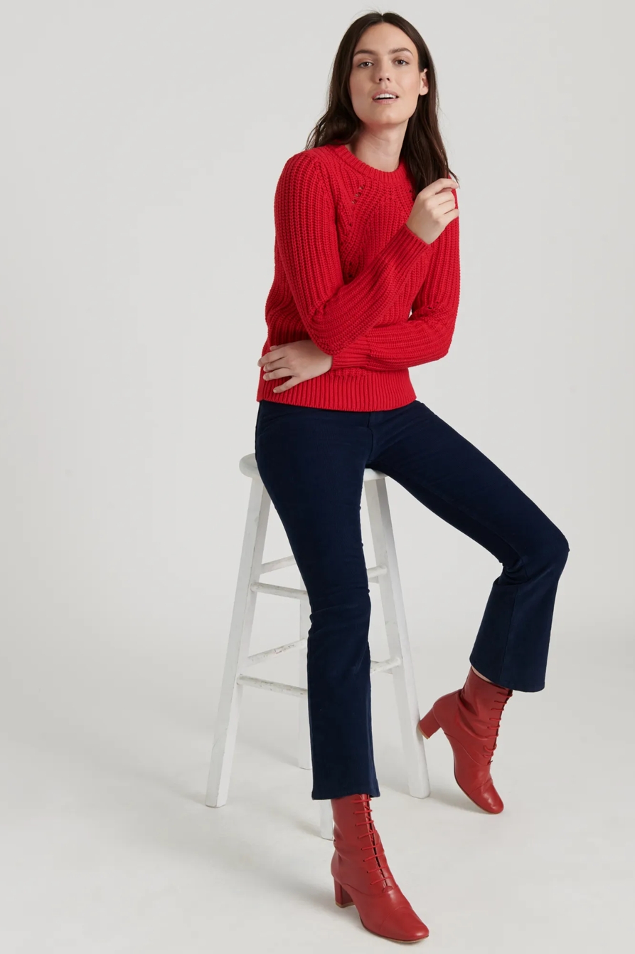 CREW NECK LONG SLEEVE SWEATER, image 6
