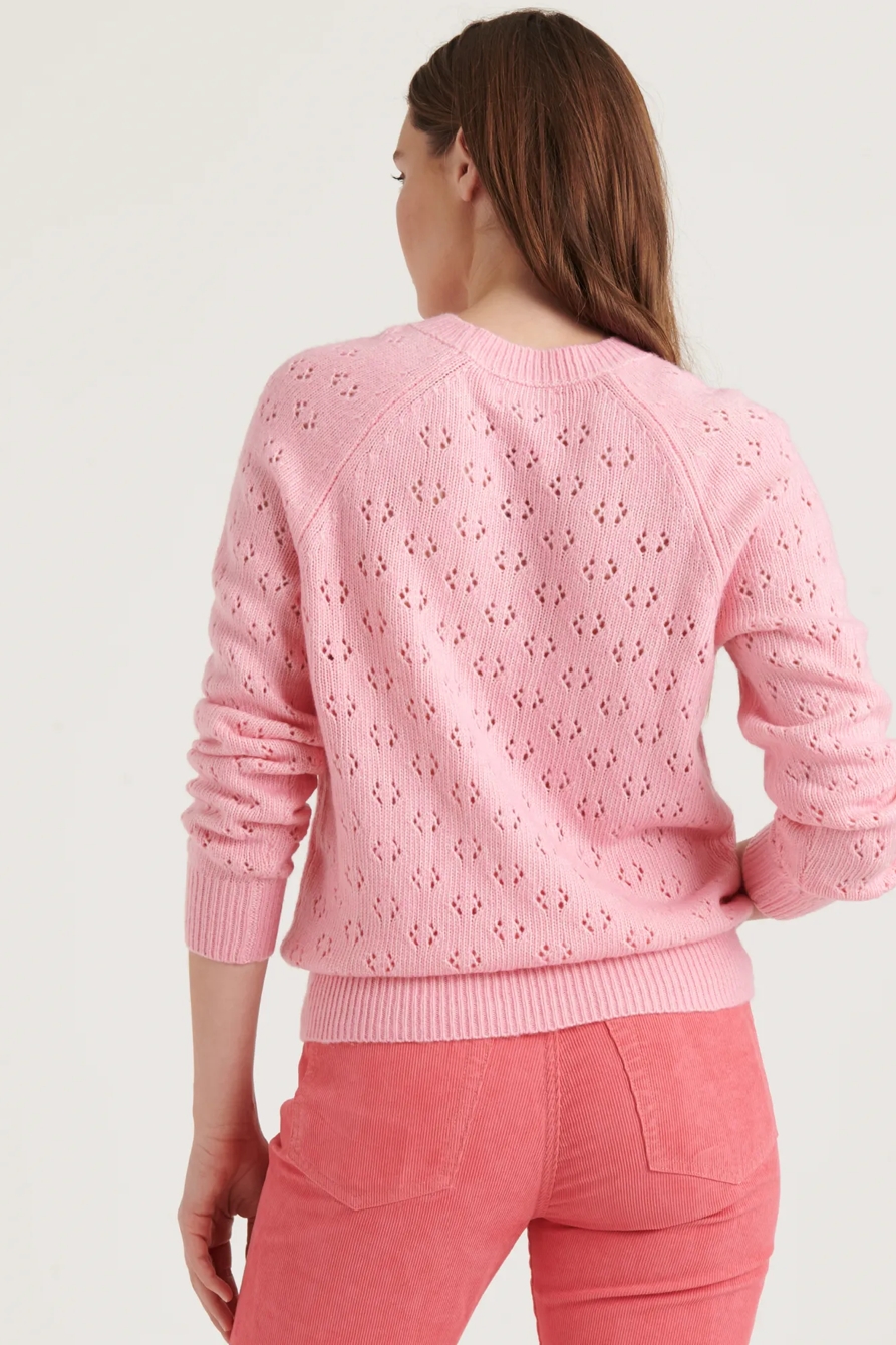 EMILY POINTELLE PULLOVER SWEATER, image 4