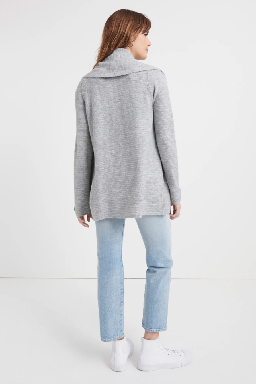 LIGHTWEIGHT WATERFALL CARDIGAN, image 3