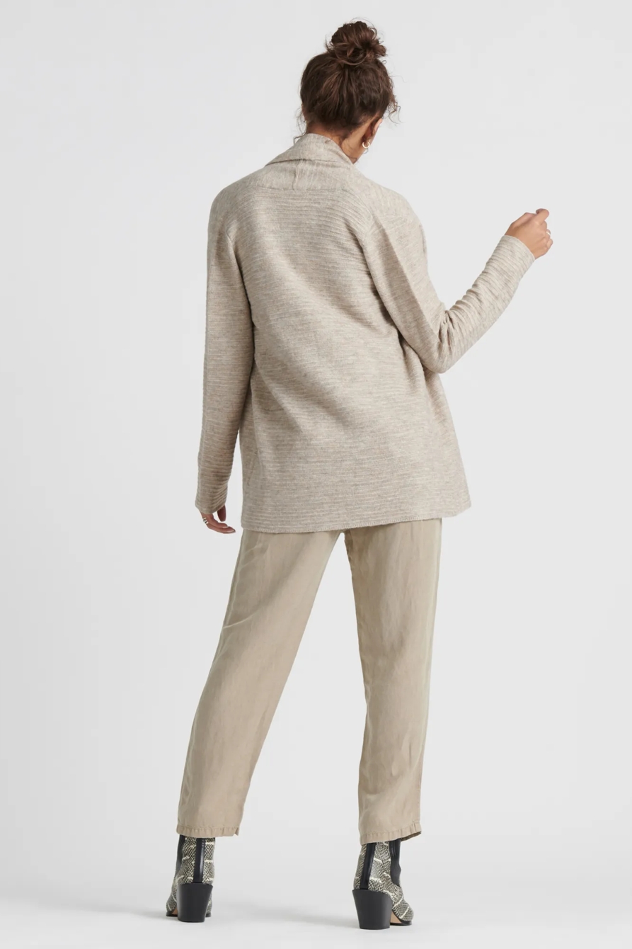 LIGHTWEIGHT WATERFALL CARDIGAN, image 4