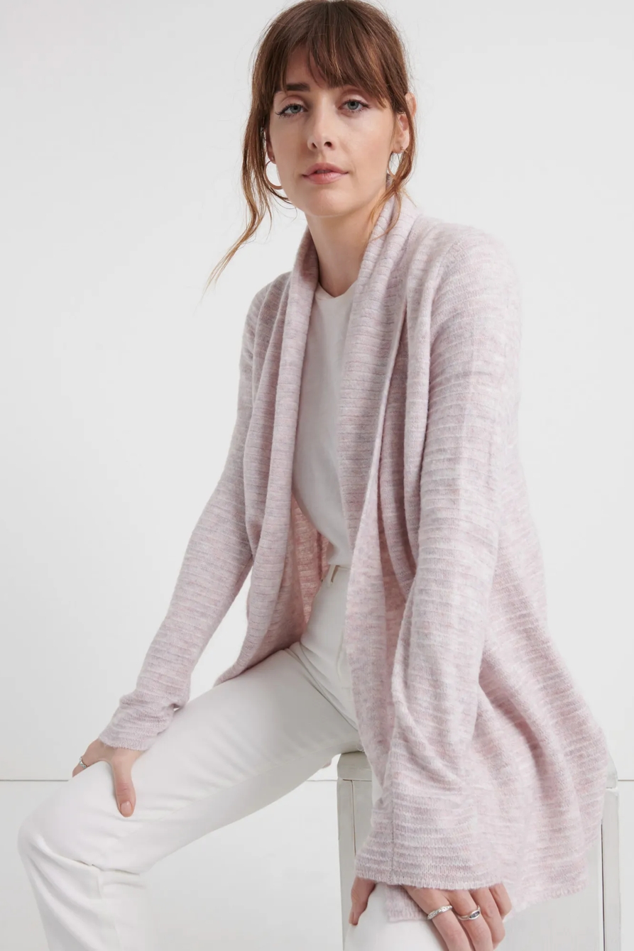 LIGHTWEIGHT WATERFALL CARDIGAN, image 4