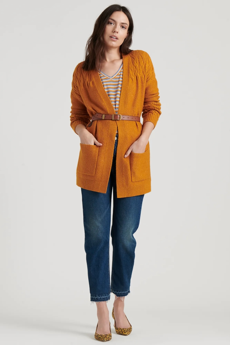 VENICE CABLE CARDIGAN, image 2