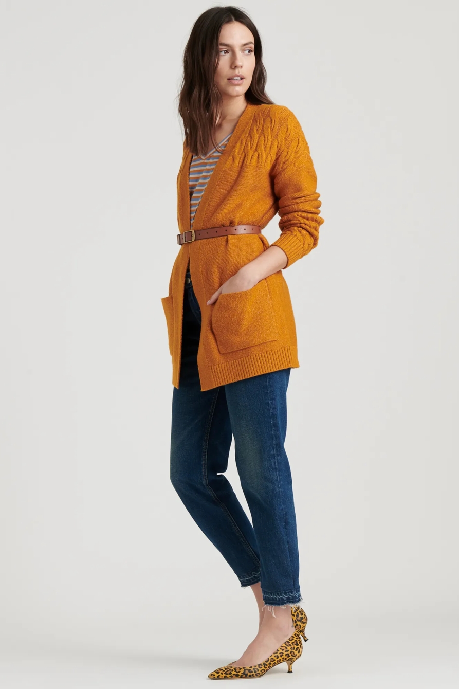 VENICE CABLE CARDIGAN, image 3