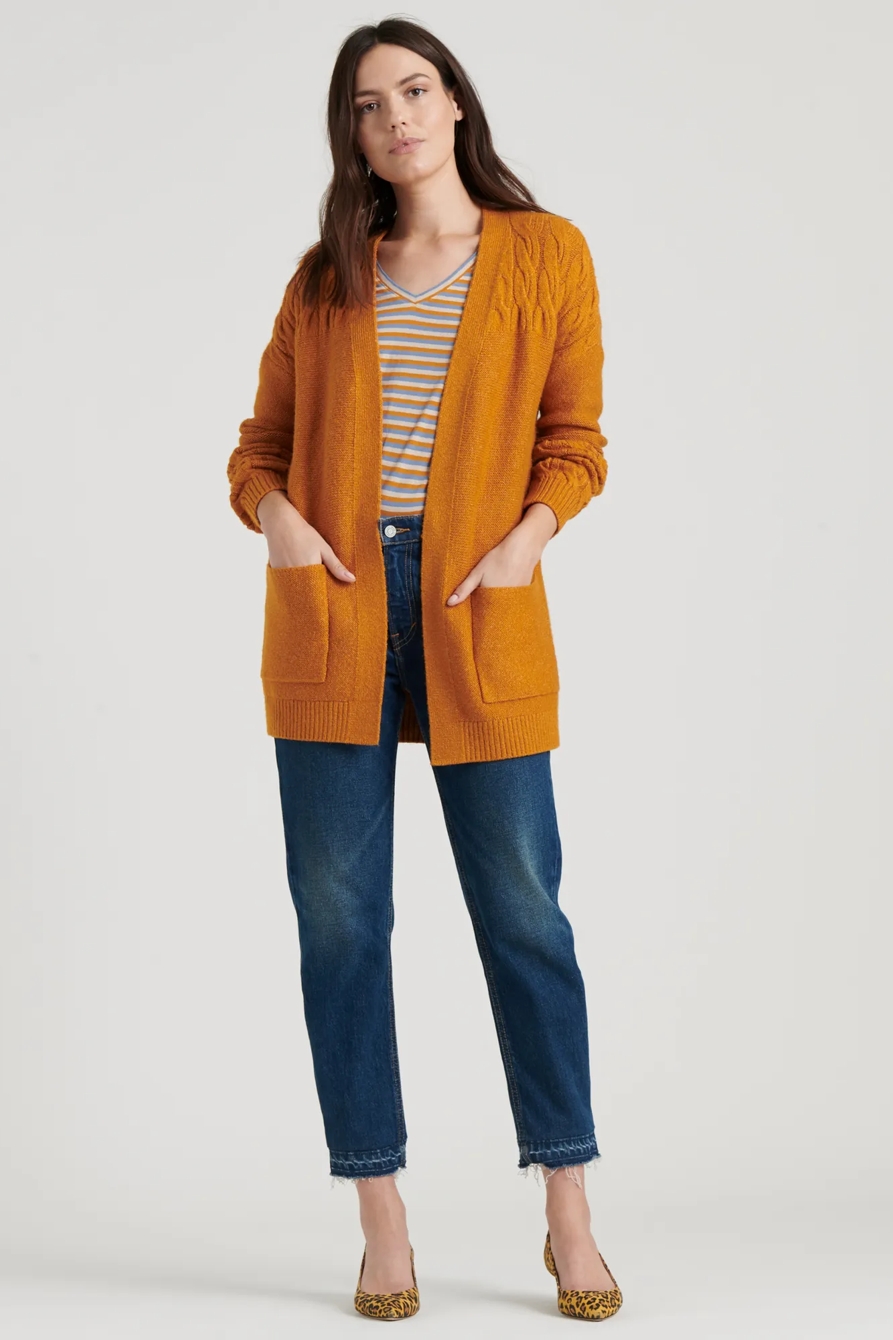 VENICE CABLE CARDIGAN, image 6
