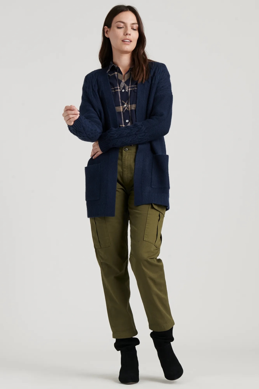 VENICE CABLE CARDIGAN, image 2