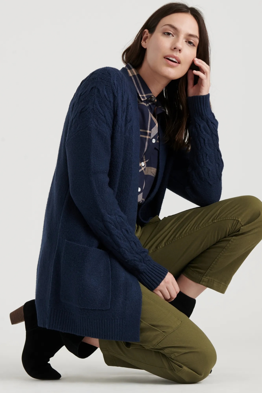 VENICE CABLE CARDIGAN, image 5